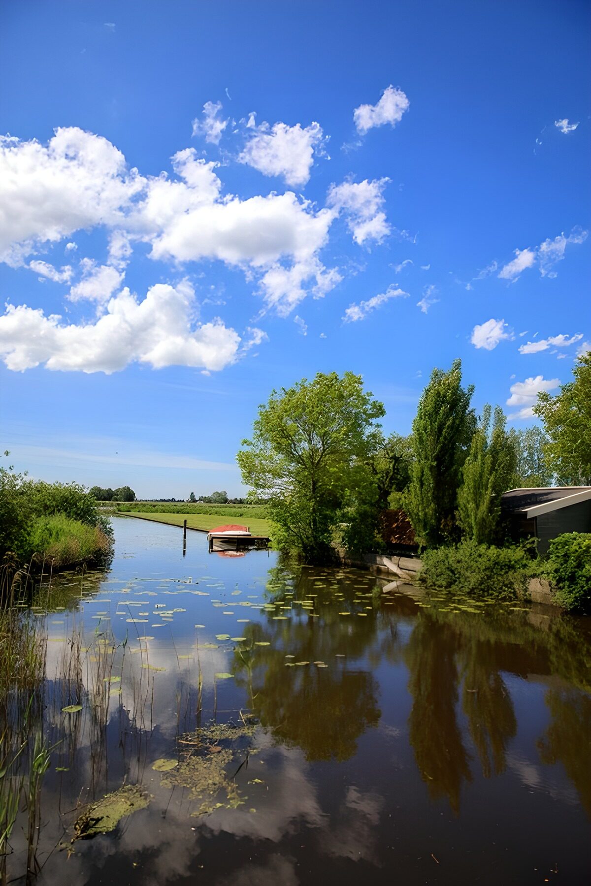TPFR63608: Paysage paisible au bord de l'eau