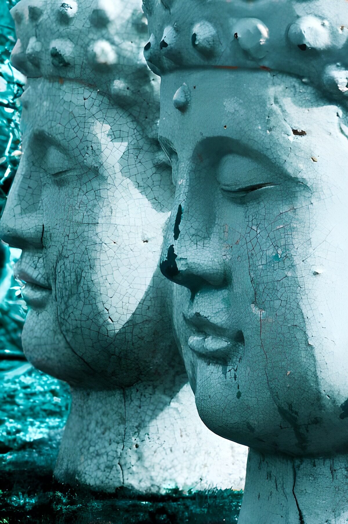 TPFR83783: Bouddha bleu