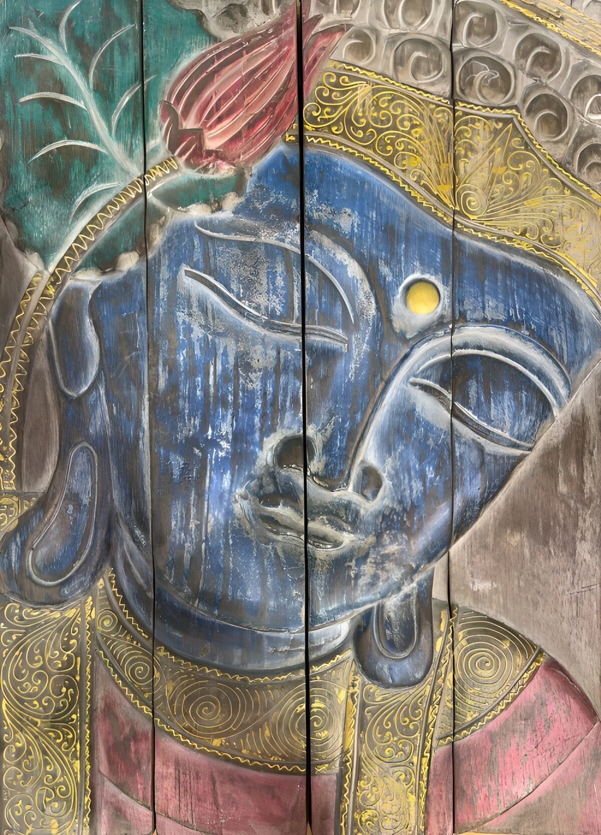 Visage d'une divinité ancienne