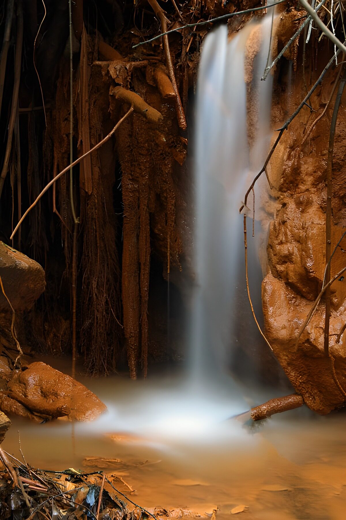 TPFR43101: Cascade mystérieuse en forêt