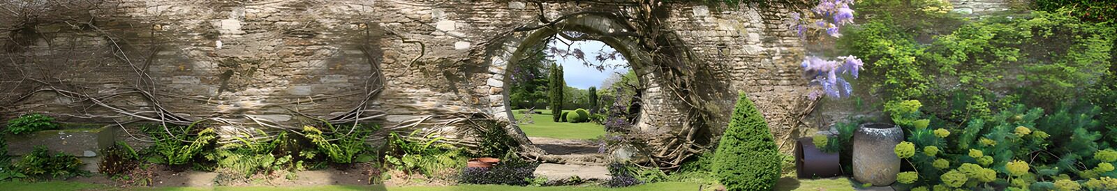 TPFR59403: Le jardin secret à travers le mur
