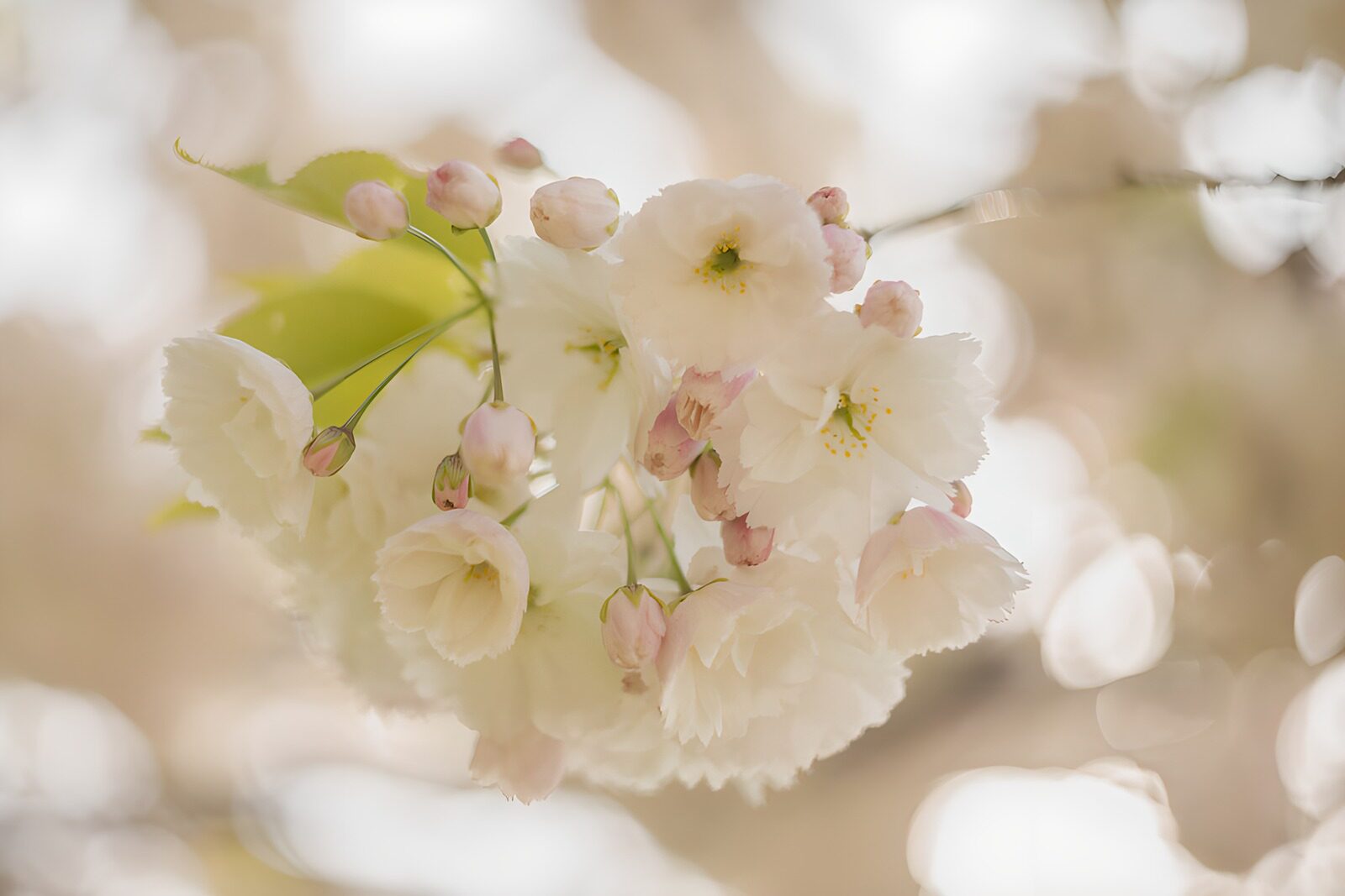 TPFR89632: Fleurs de cerisier en fleurs délicates