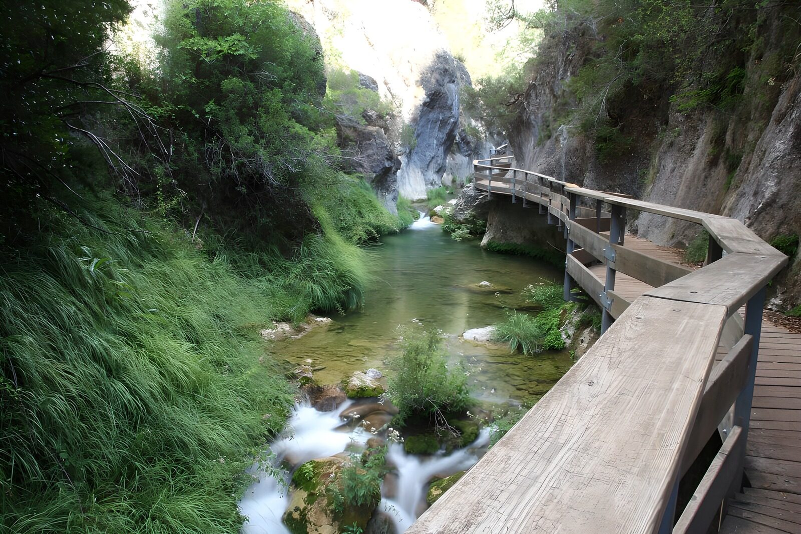 TPFR51369: Promenade au bord de la rivière sinueuse