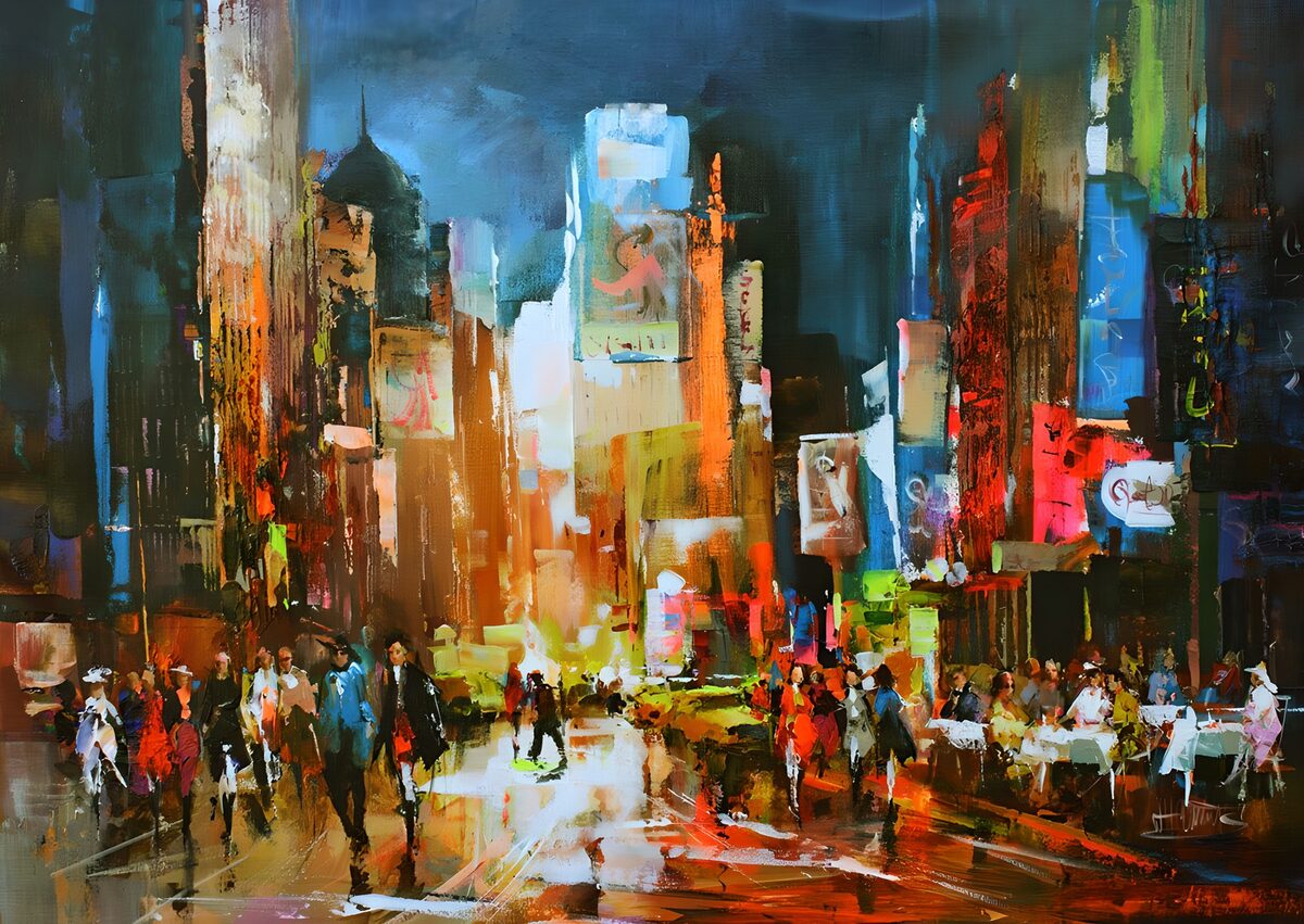 TPFR35934: Lumières nocturnes de la ville