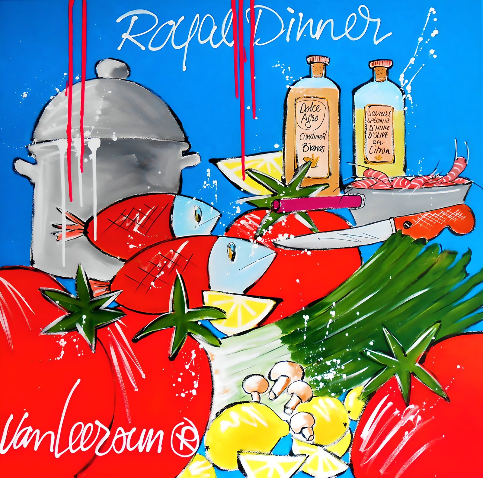 TPFR91569: Dîner Royal aux Couleurs Vives