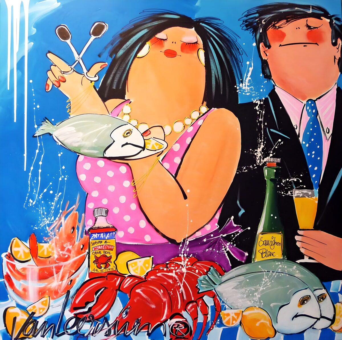 Dîner gourmand en bord de mer