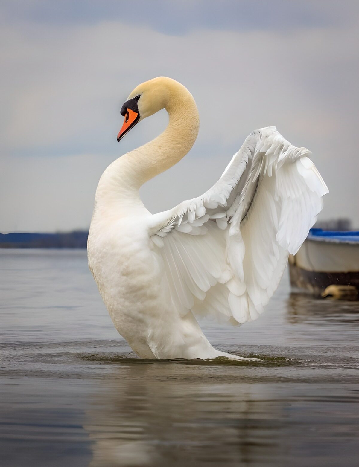 TPFR38094: Élégance gracieuse du cygne